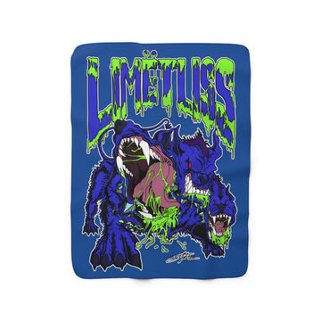 Cerberus Logo Sherpa Fleece Blanket